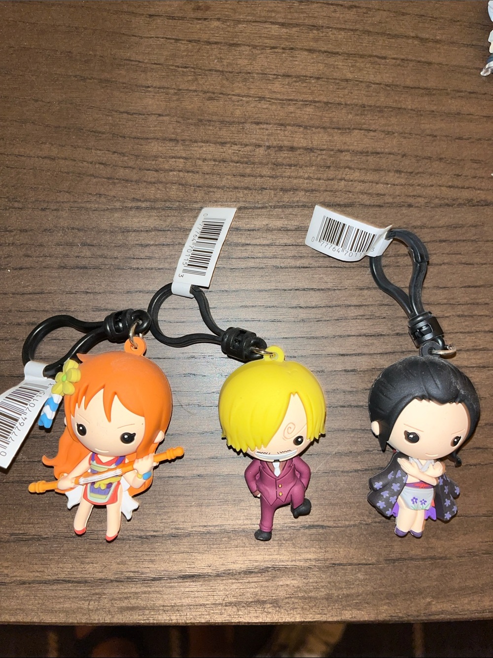 One Piece keychains Wano